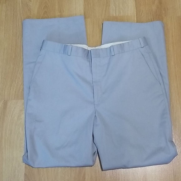 Mens tip top vintage dress pants light gray - Picture 8 of 10